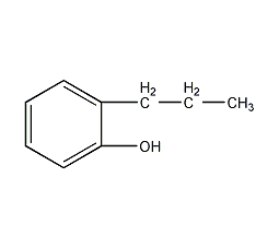 2-正丙基苯酚结构式