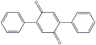 2,5-二苯基对苯醌结构式