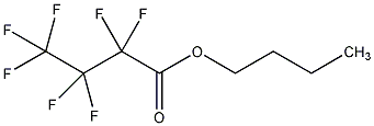 正丁基七氟丁酸酯结构式