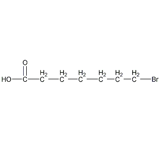 7-溴庚酸结构式