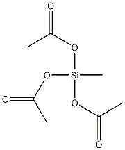 三乙酰氧基甲基硅烷结构式