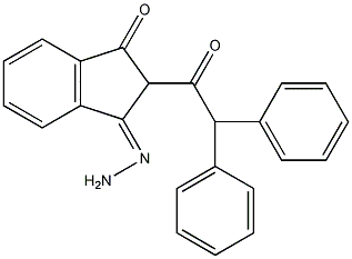2-diphenylacetyl-1,3-indandione-1-hydrazone