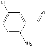 2-氨基-5-氯苯甲醛结构式