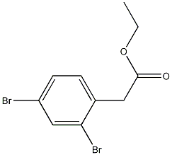 2,4-二溴苯乙酸乙酯结构式