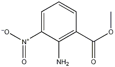 2-氨基-3-硝基苯甲酸甲酯结构式