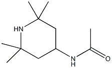 4-乙酰胺基-2,2,6,6-四甲基哌啶结构式