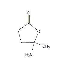 4-甲基-4-戊内酯结构式