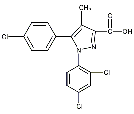 Rimonabant carboxylic acid