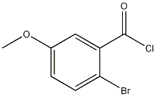 2-溴-5-甲氧基苯甲酰氯结构式