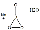 高硼酸钠一水合物结构式