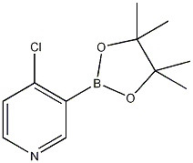 4-氯吡啶-3-硼酸频哪醇酯结构式