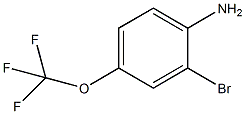 2-溴-4-三氟甲氧基苯胺结构式