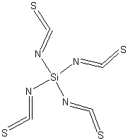四异硫氰硅酸酯结构式