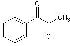 2-氯苯丙酮结构式