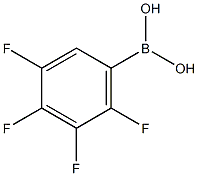 2,3,4,5-四氟苯硼酸结构式