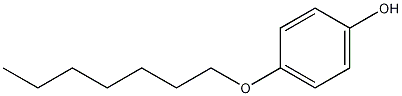 4-庚氧基苯酚结构式