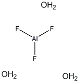 氟化铝结构式