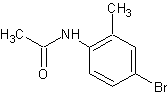 4'-溴-2'-甲基乙酰苯胺结构式