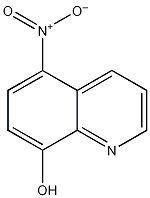 5-硝基-8-羟基喹啉结构式