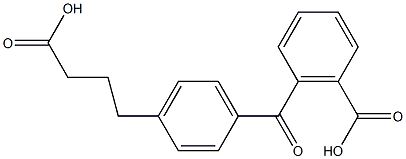 4-[4-(2-Carboxybenzoyl)phenyl]butyric acid