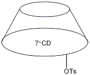 Mono-2-O-(p-toluenesulfonyl)-γ-cyclodextrin