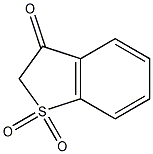 1,1-二氧苯并噻吩-3(2H)-酮结构式