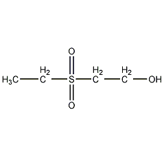 2-(乙烷磺酰)乙醇结构式