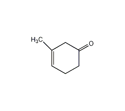 3-甲基-3-环己烯-1-酮结构式