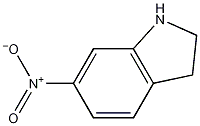 6-硝基吲哚啉结构式