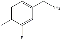 3-氟-4-甲基苯甲胺结构式