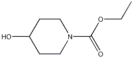 1-乙氧基羰基-1-羟基哌啶结构式
