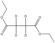 琥珀酸二乙酯-2,2,3,3-d4结构式