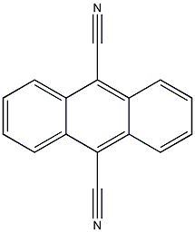 9,10-二氰基蒽结构式