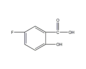 5-氟水杨酸结构式