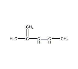 2-甲基-1,3-戊二烯结构式