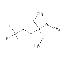(3,3,3－三氟丙基)三甲氧基硅烷结构式