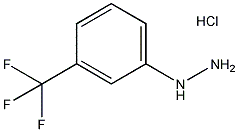 3-(三氟甲基)苯肼盐酸盐结构式