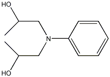 1,1'-(苯基亚氨基)双-2-丙醇结构式