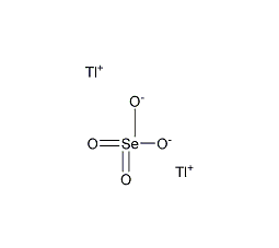 硒酸铊(Ⅰ)结构式