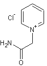 1-(氨甲酰甲基)氯代吡啶鎓结构式