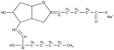 依前列醇结构式