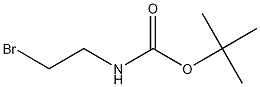 2-(叔丁氧基羰基氨基)乙基溴结构式
