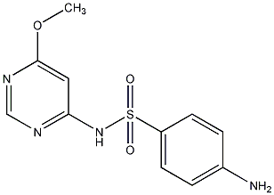 磺胺间甲氧基嘧啶结构式