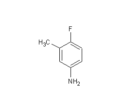 4-氟-3-甲基苯胺结构式