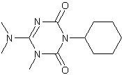 环嗪酮结构式