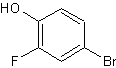 4-溴-2-氟苯酚结构式