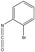 2-溴苯基异氰酸酯结构式
