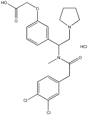 ICI 204,448 盐酸盐结构式