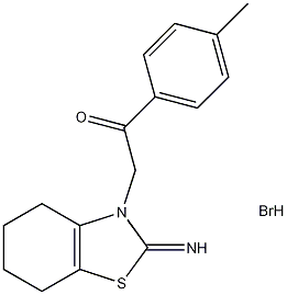 2-(2-Imino-4,5,6,7-tetrahydrobenzothiazol-3-yl)-1-p-tolylethanone hydrobromide