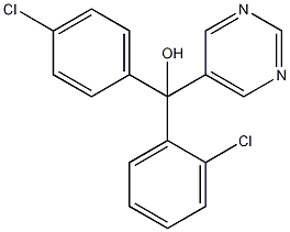 氯苯嘧啶醇结构式